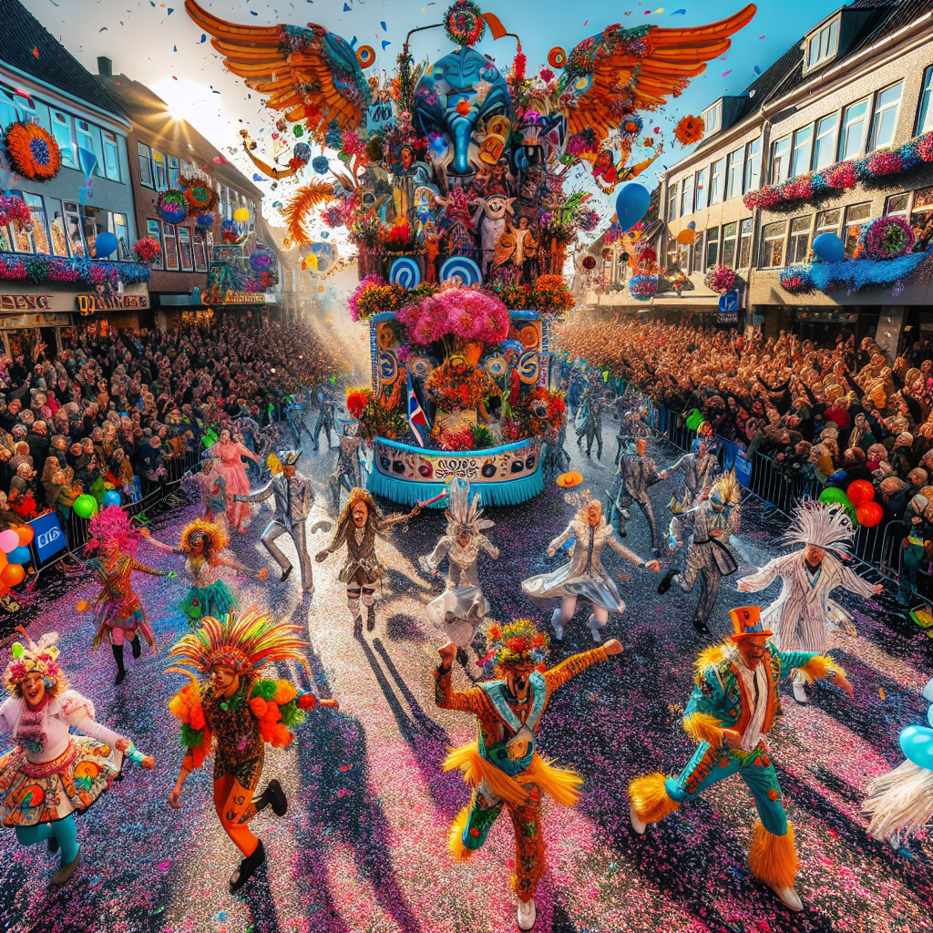 Carnival Of Aalborg Paint By Numbers Art