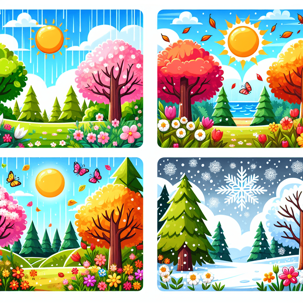 Journey Through Seasons Paint By Color