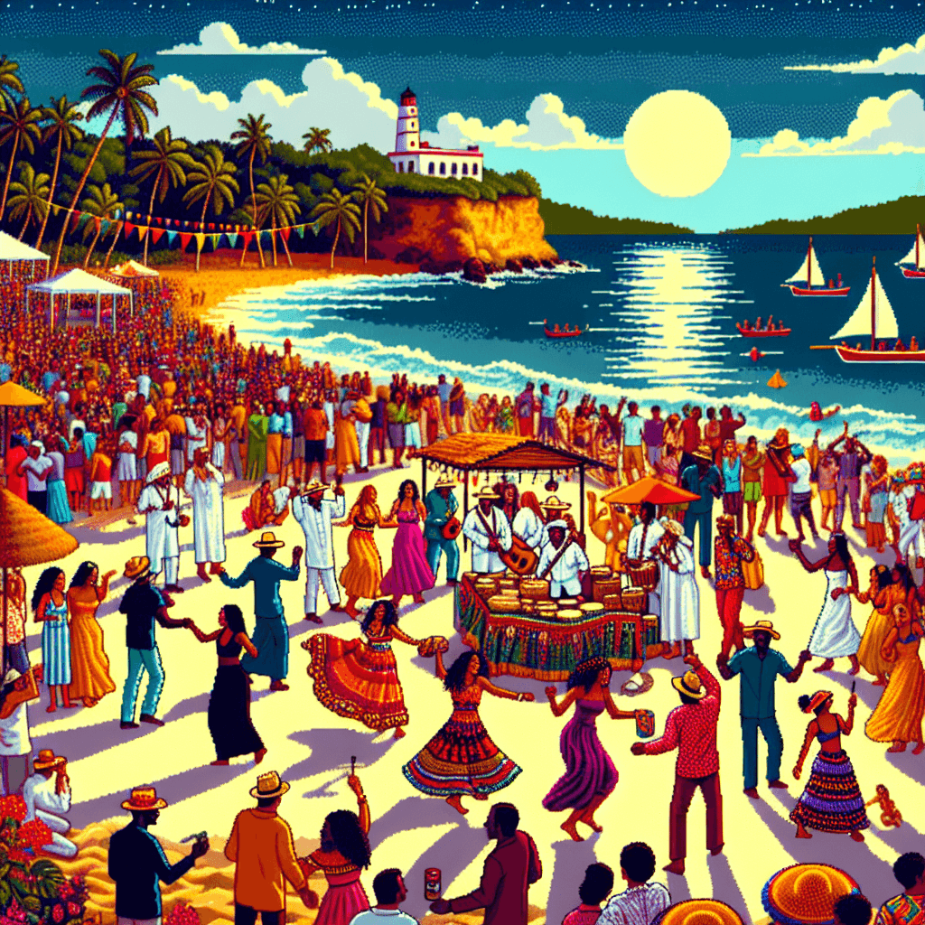 Día De San Juan - Puerto Rico DIY Paint By Numbers