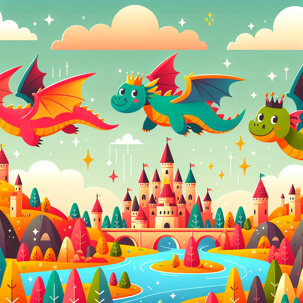Whimsical Dragon Quest Paint By Numbers