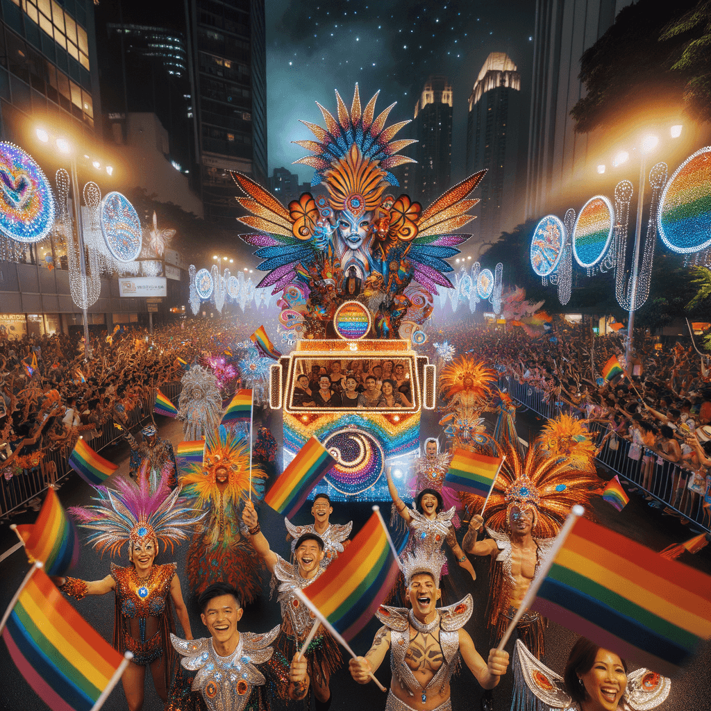 Sydney Gay And Lesbian Mardi Gras - Sydney Paint By Numbers