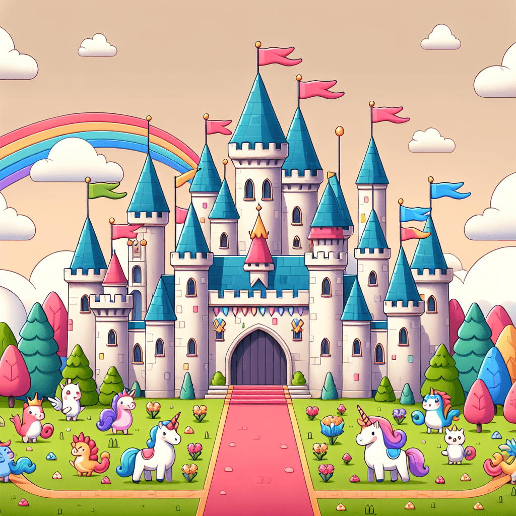 Mystic Enchanted Castle Paint By Numbers Art