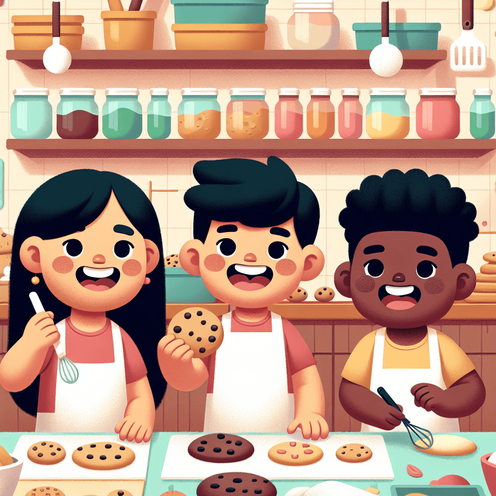 Charming Cookie Bakery DIY Paint By Numbers