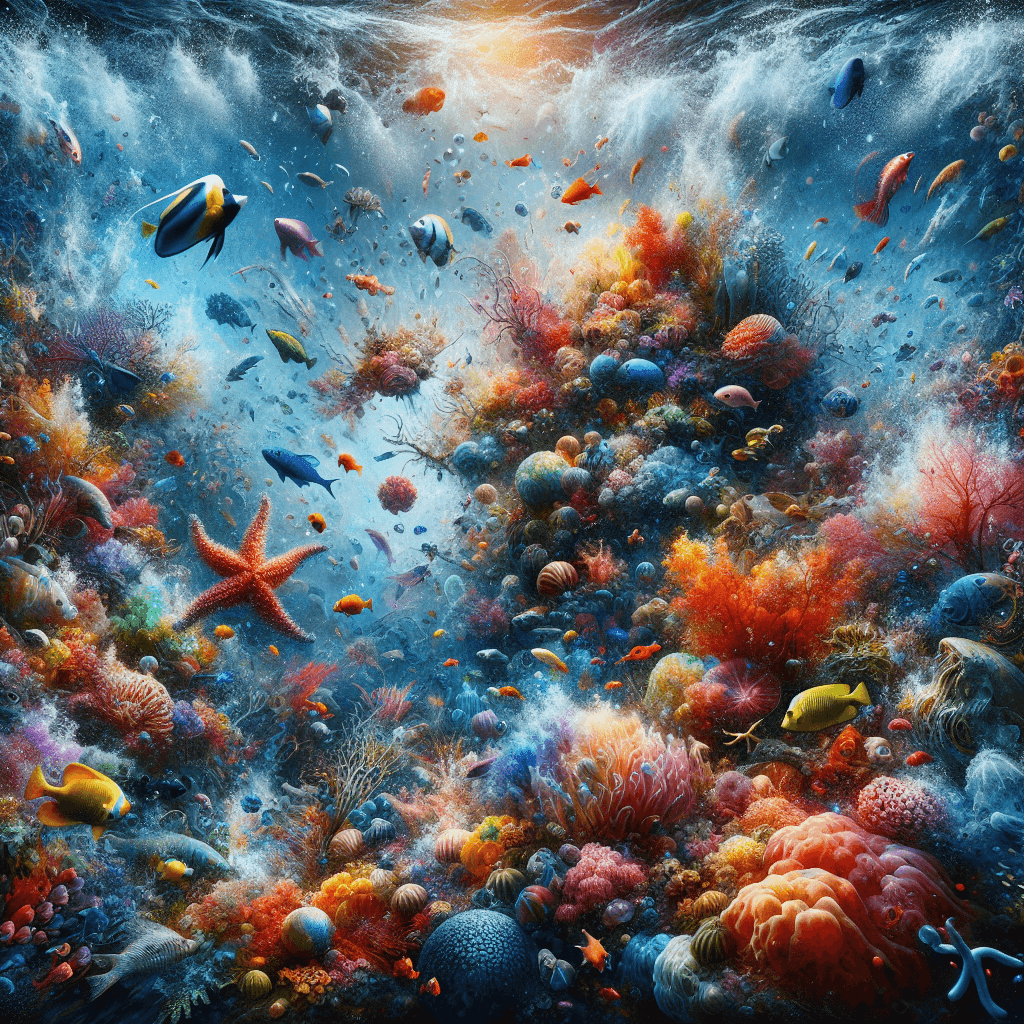 Beneath The Sea Painting By Numbers Kit