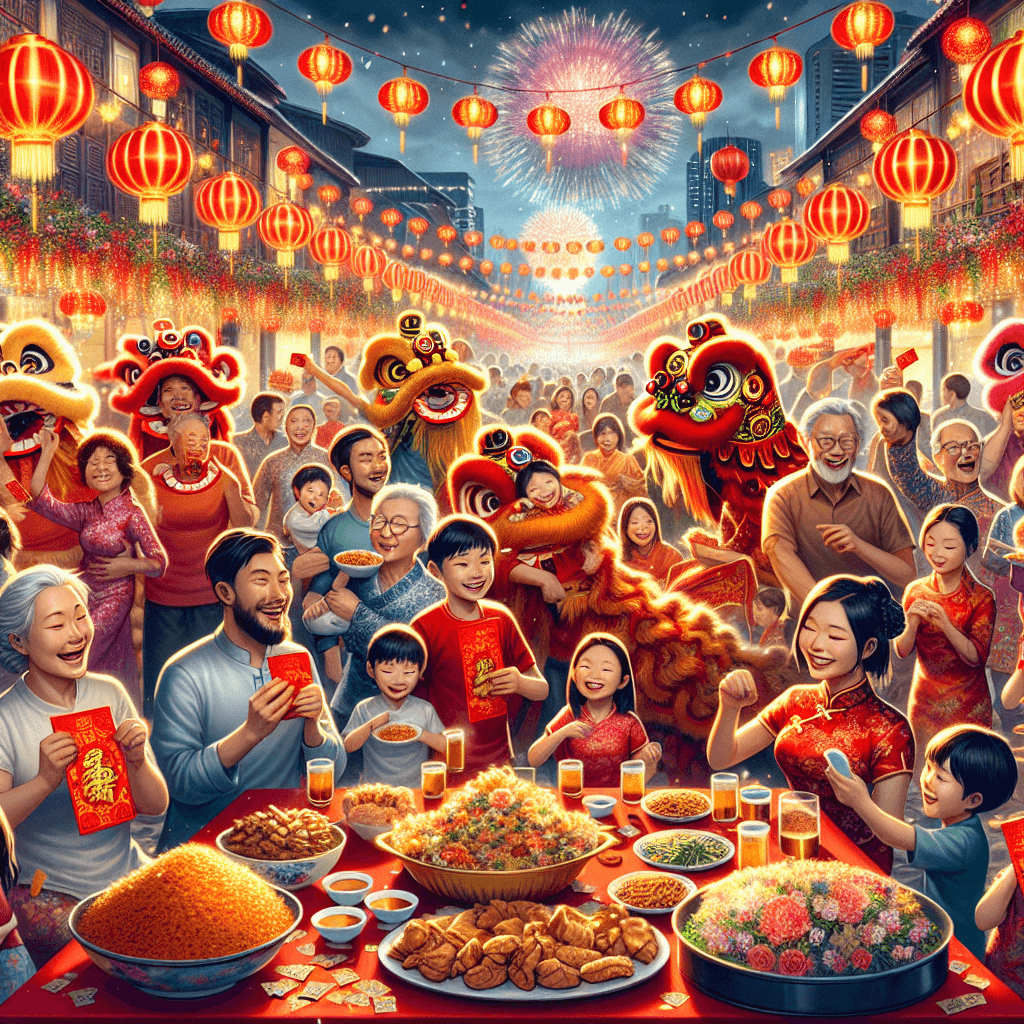 Lunar New Year Paint By Color