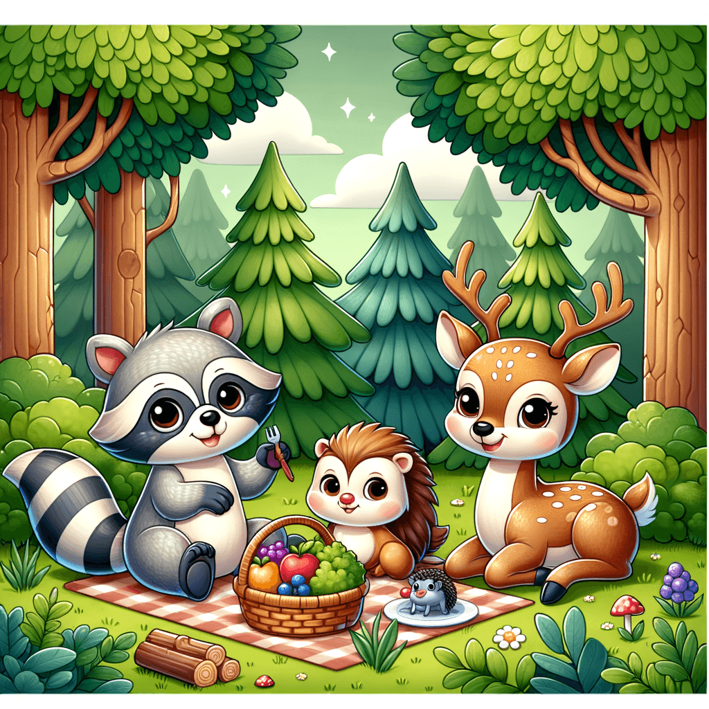 Cuddly Woodland Creatures Paint By Color