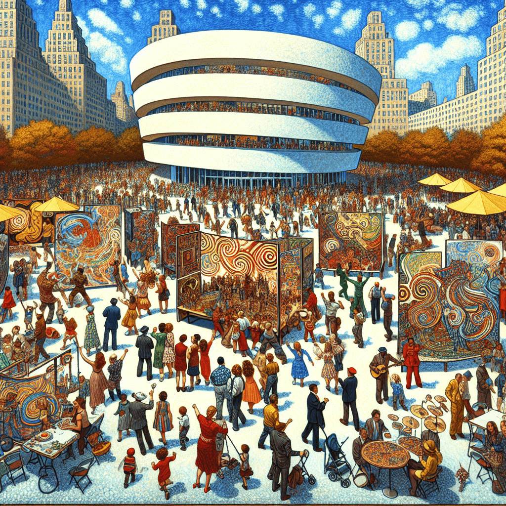 Guggenheim Museum’s Block Party - USA Paint By Number