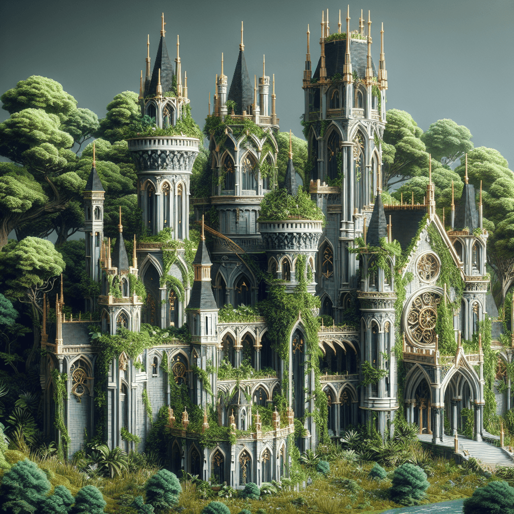 Castle Majesty Paint By Number