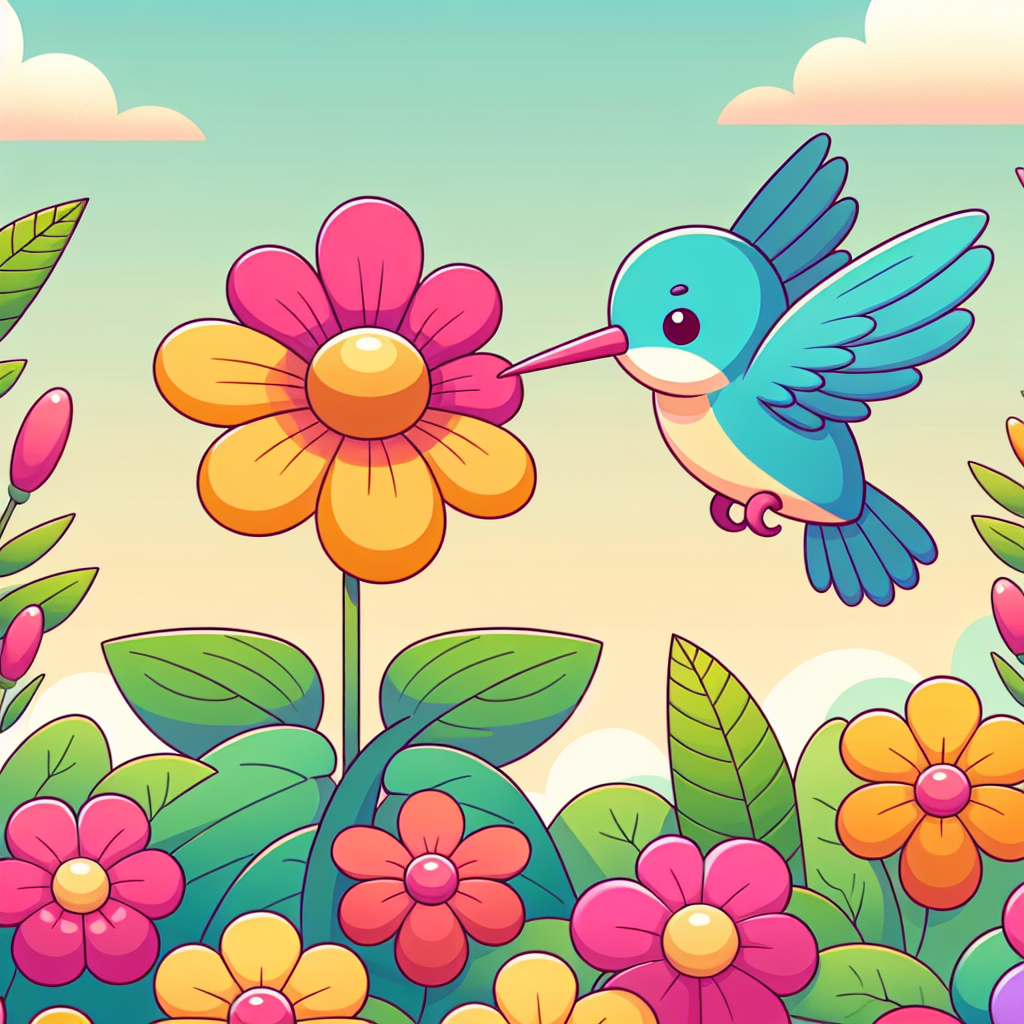 Happy Hummingbird's Nectar Quest Paint By Numbers Kits