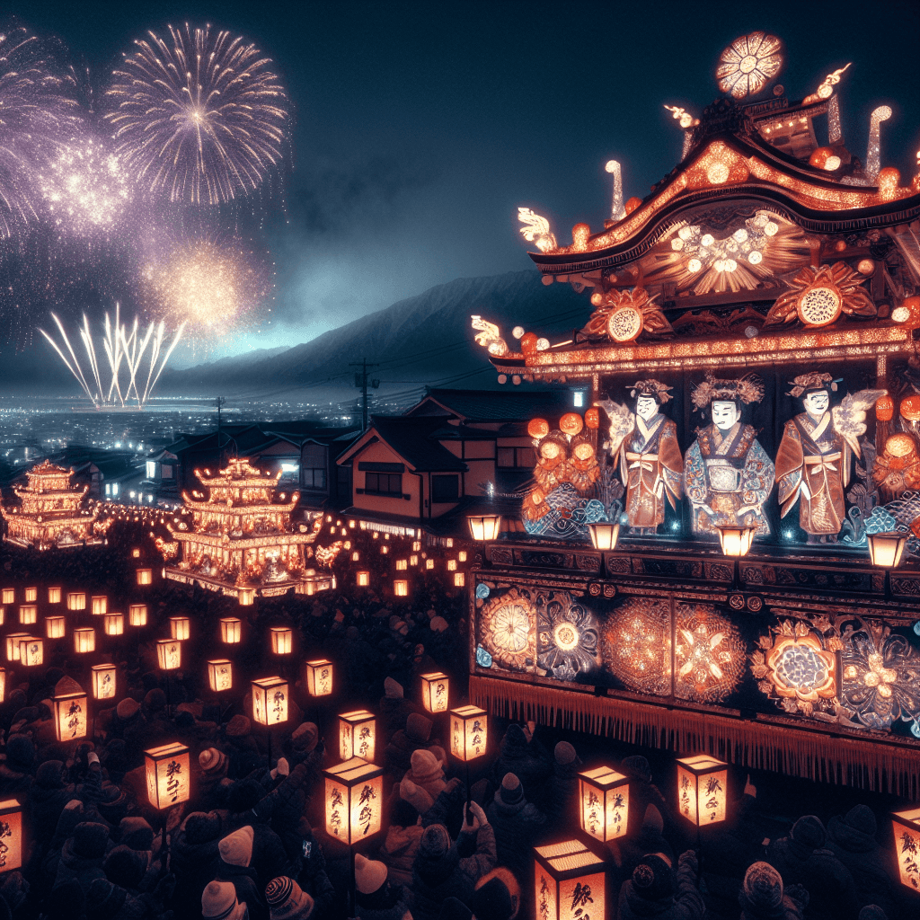 Chichibu Yomatsuri - Japan Paint By Number