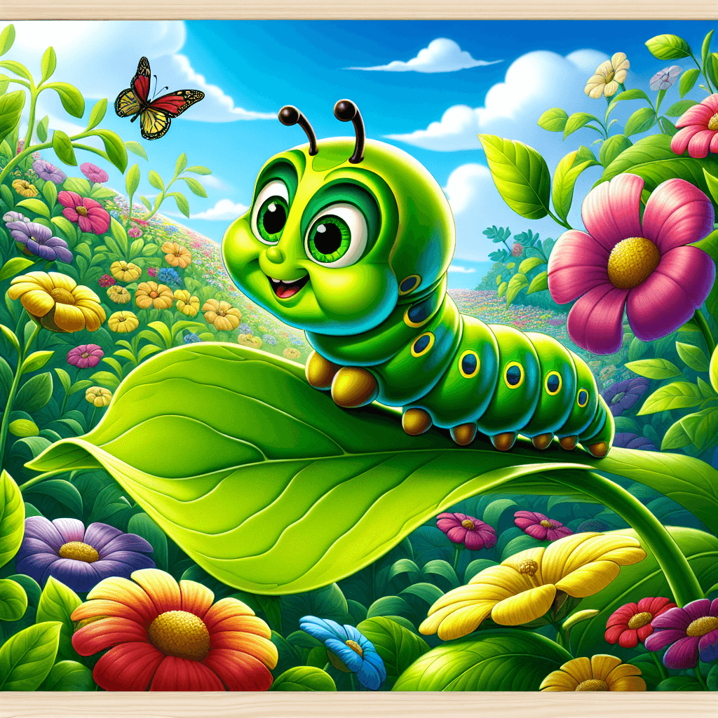 Curious Caterpillar Friend Paint By Numbers Kits