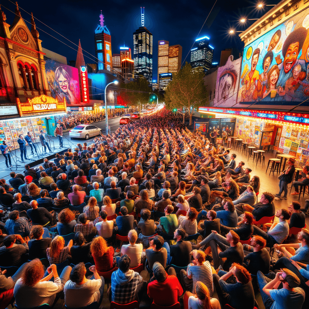 Melbourne International Comedy Festival - Australia Painting Number Kit