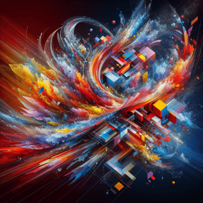 Abstract Journey Paint By Number
