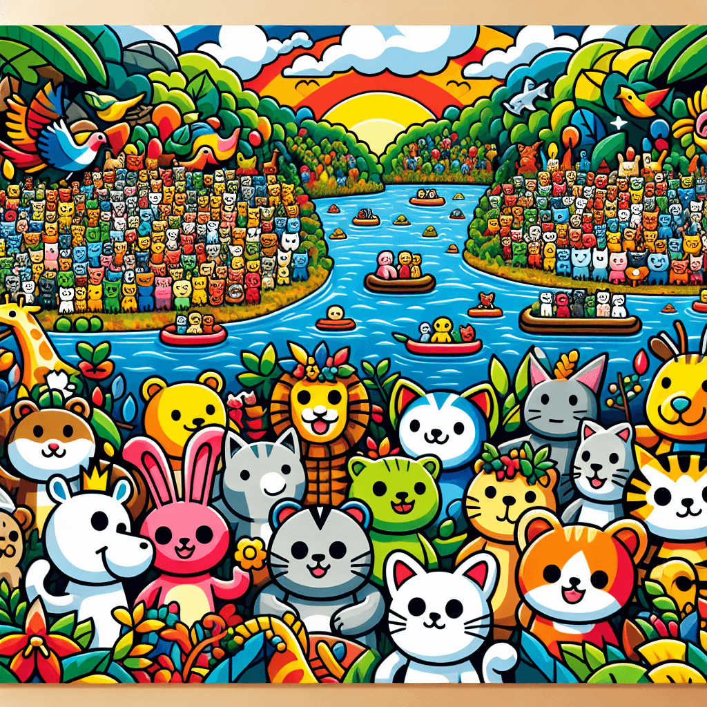 Riverbank Revelry Painting Number Kit