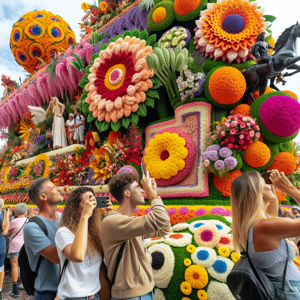 Festa Da Flor - Madeira, Portugal Paint By Numbers
