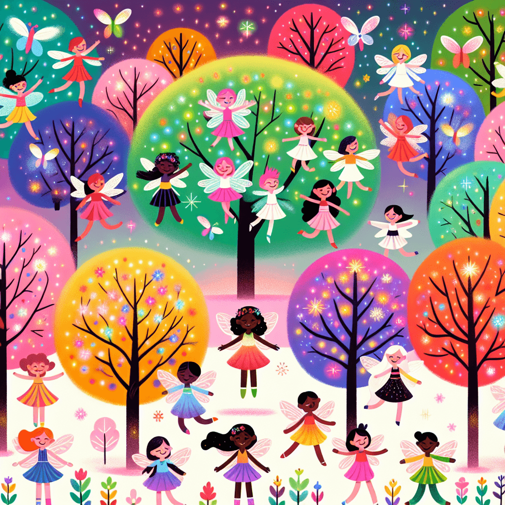 Forest Fairy Fiesta Numbered Painting Kits