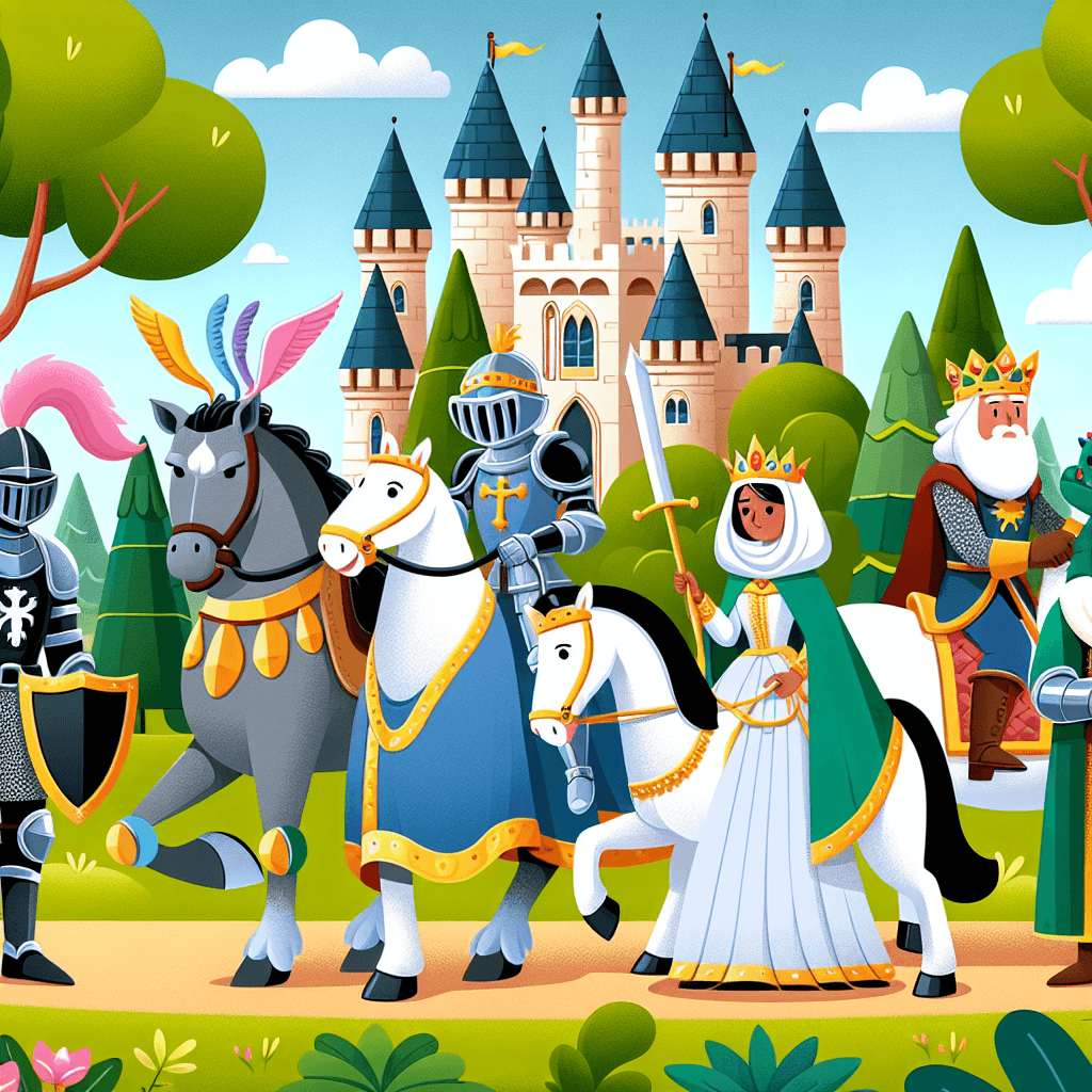 Medieval Times Adventure DIY Paint By Numbers