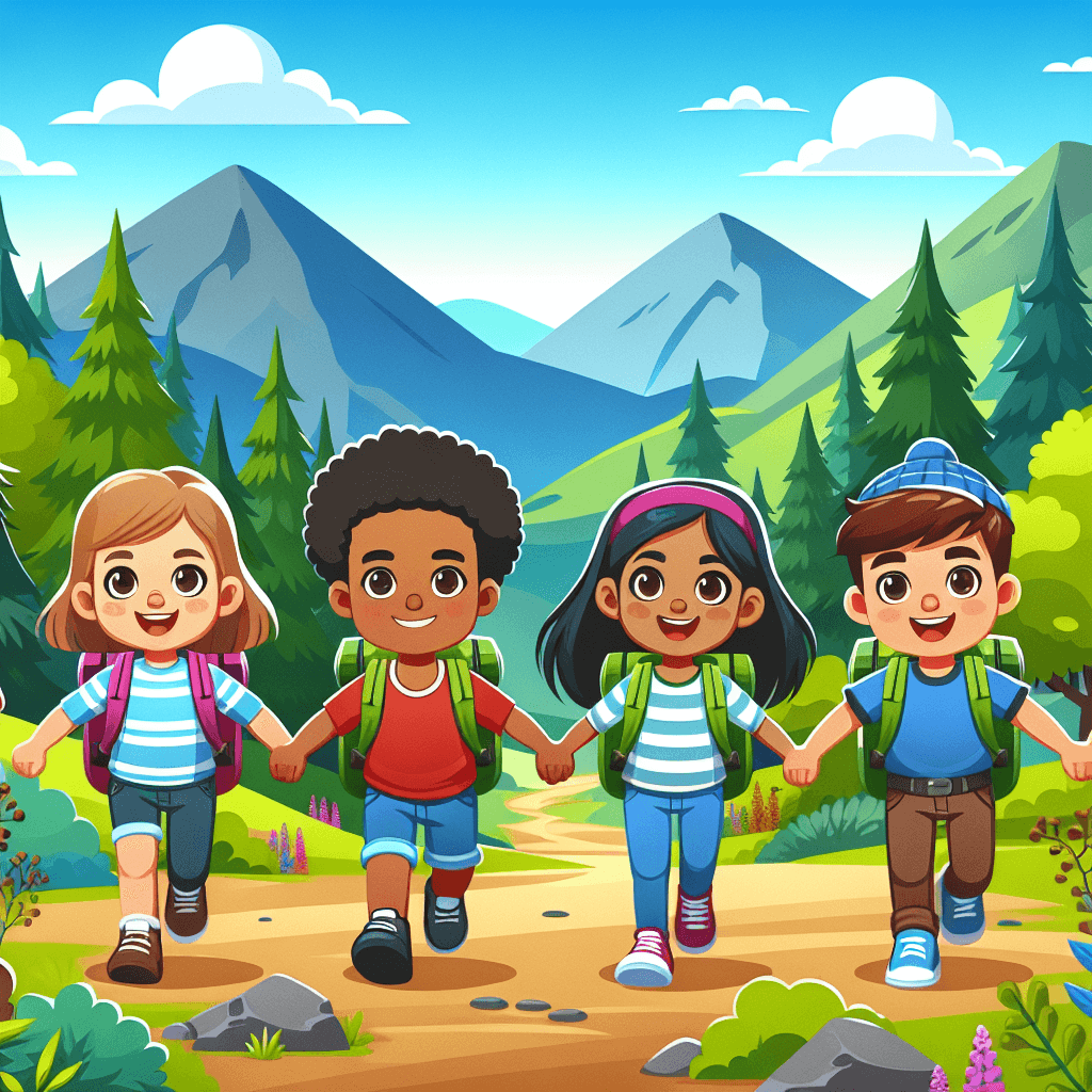 Mountain Hike Journey Numbered Painting Kits