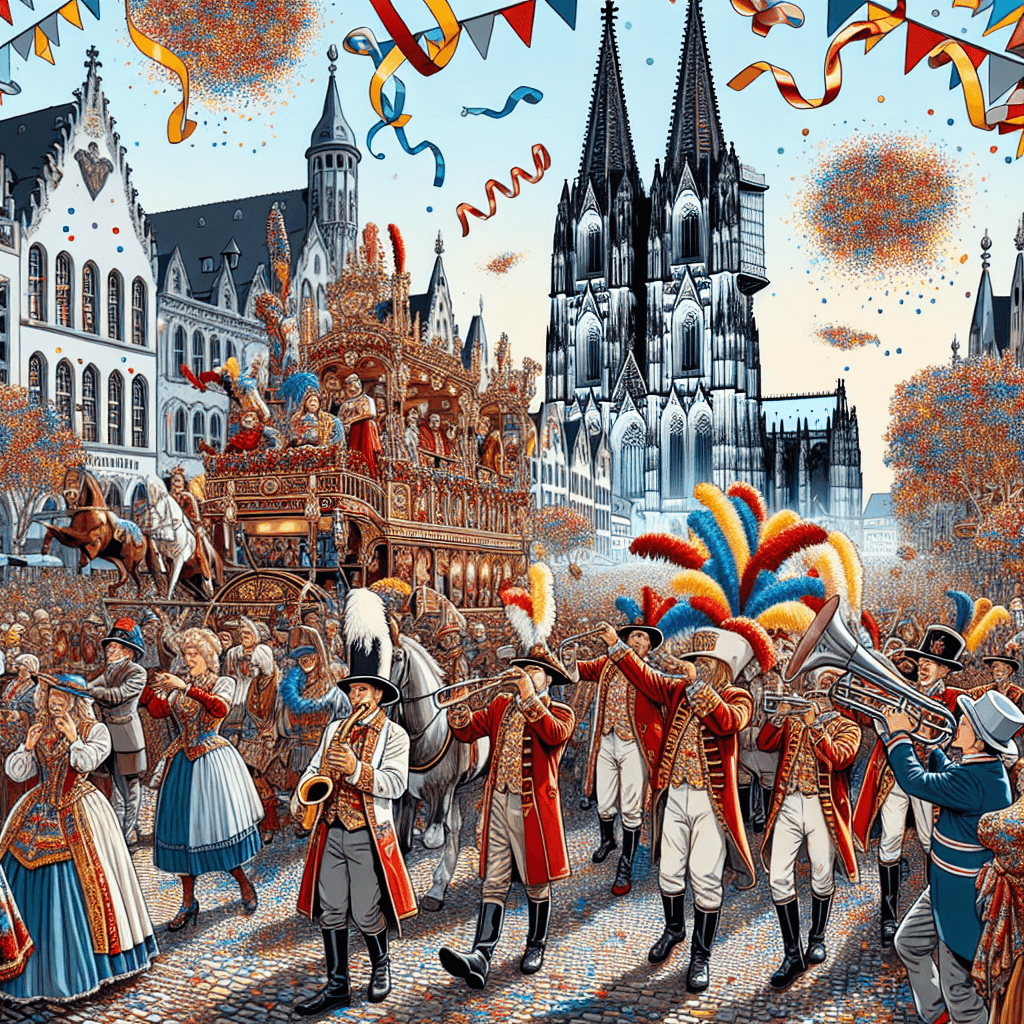Carnival In Cologne - Germany Paint By Numbers Art