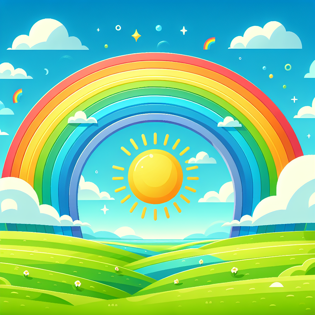 Brilliant Rainbow Paint By Number