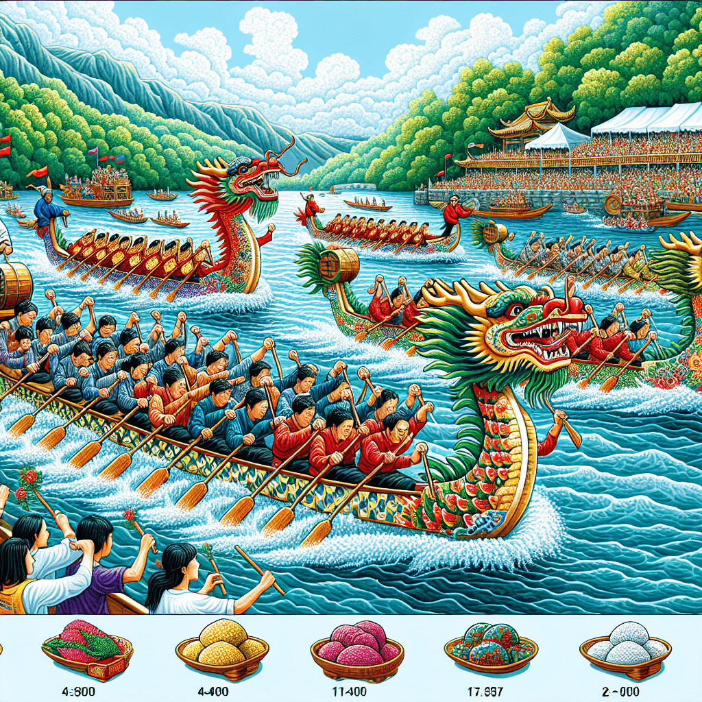 Taipei International Dragon Boat Festival - Taiwan DIY Paint By Numbers