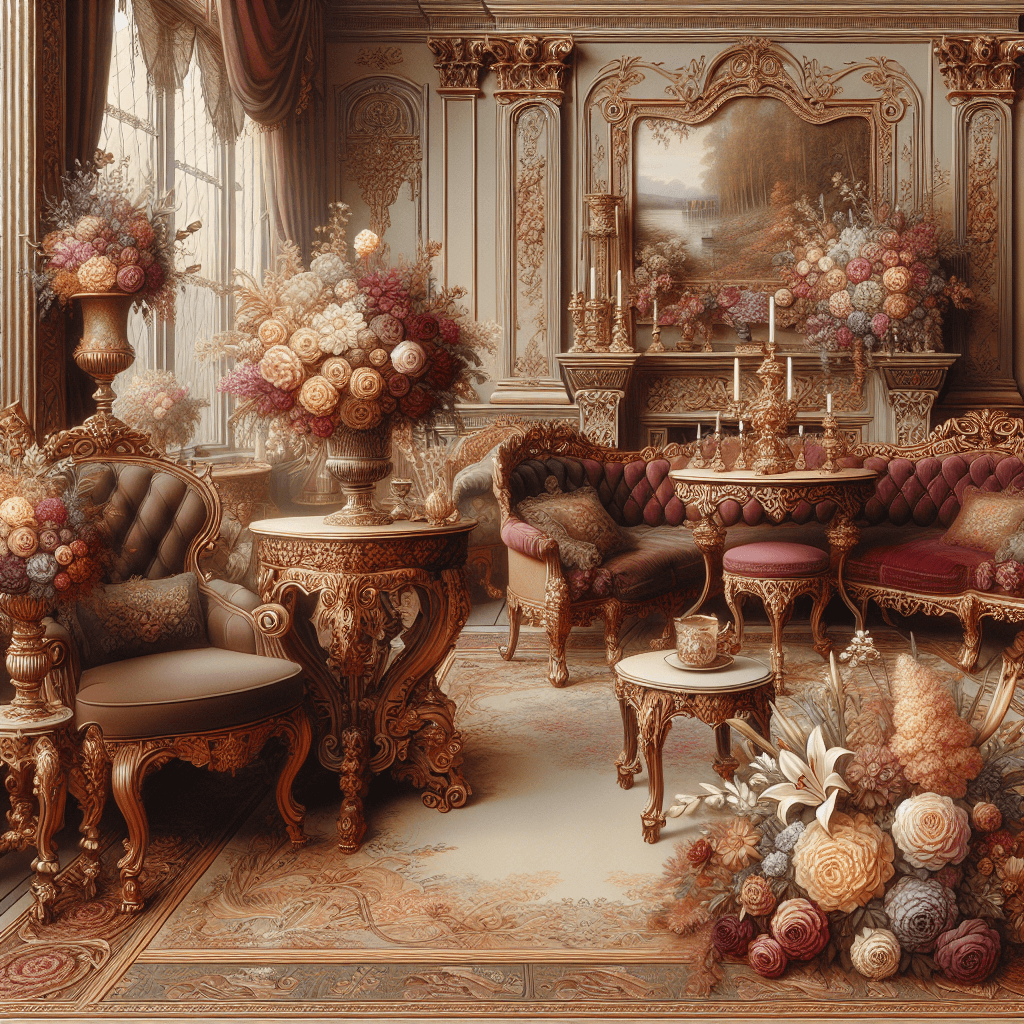 Victorian Era Splendor Number Painting