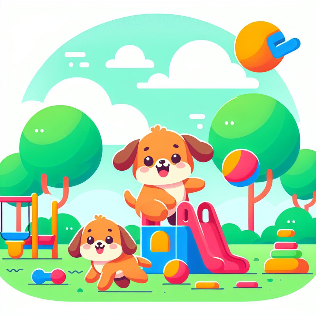Puppy Playground Adventures Paint By Color