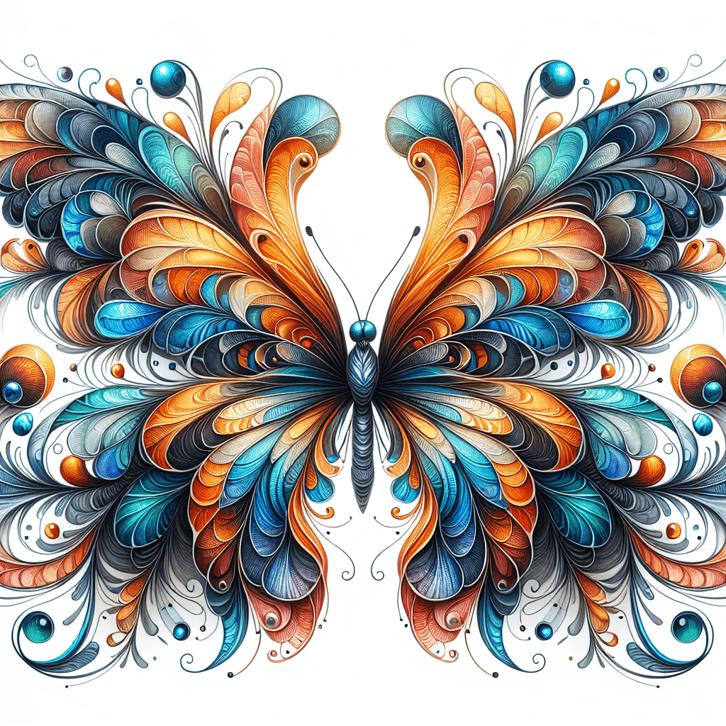 Royal Butterfly Symphony Paint By Numbers