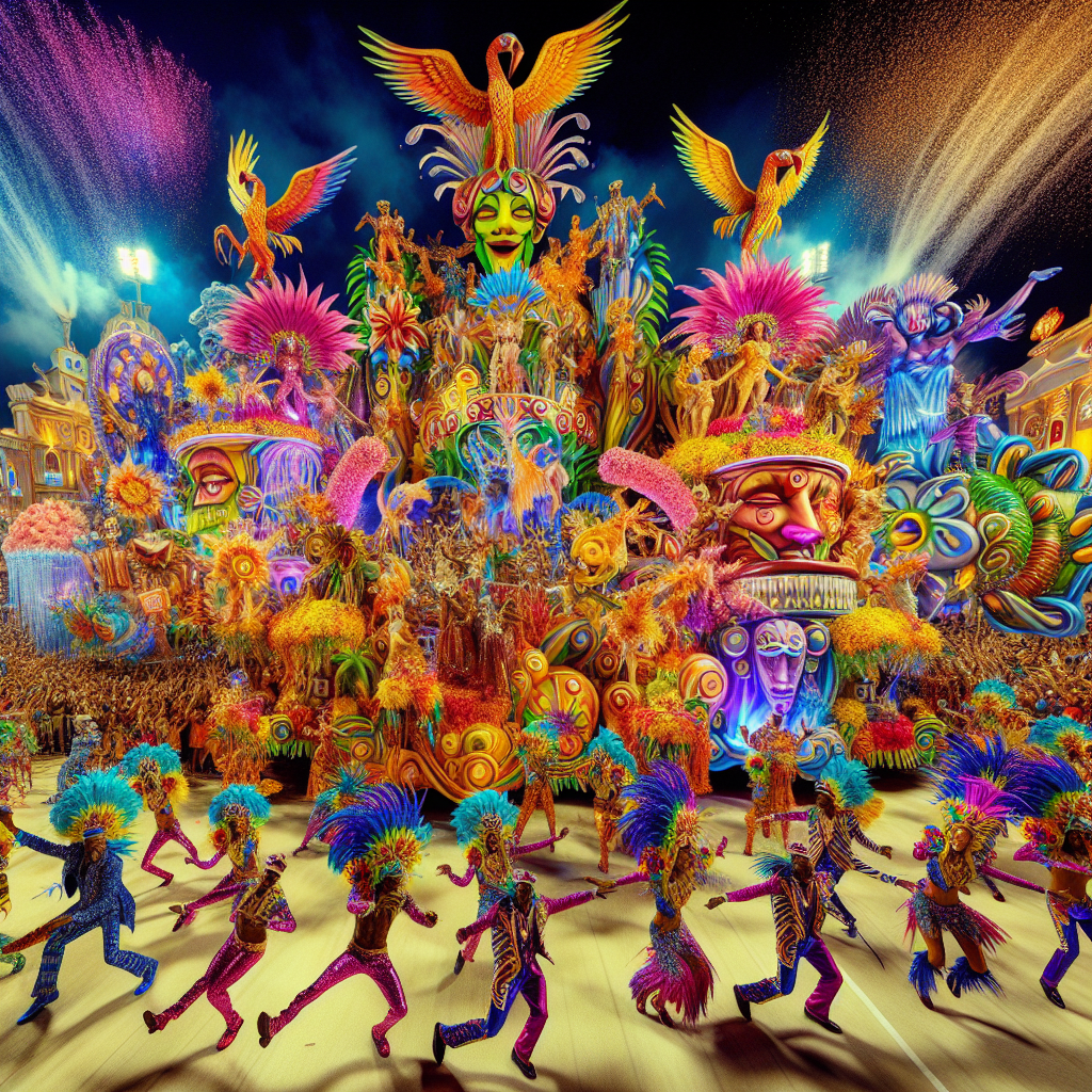 Tenerife Carnival - Tenerife, Spain Paint By Numbers