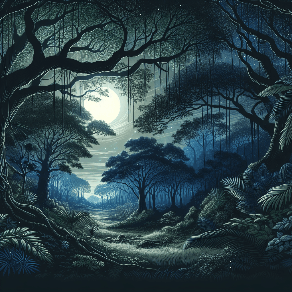 Forest Twilight Mystique Paint By Color