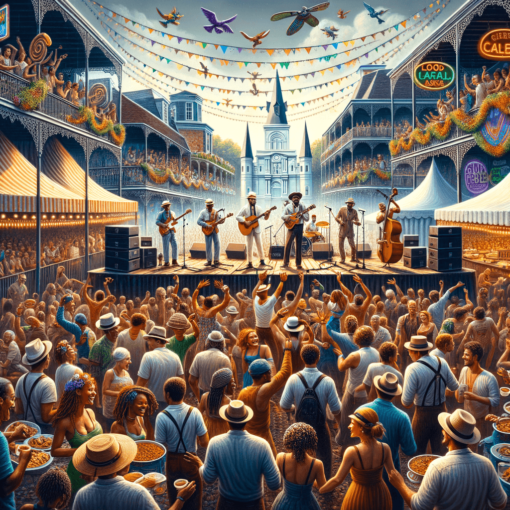 New Orleans Jazz & Heritage Festival Paint By Numbers Kits