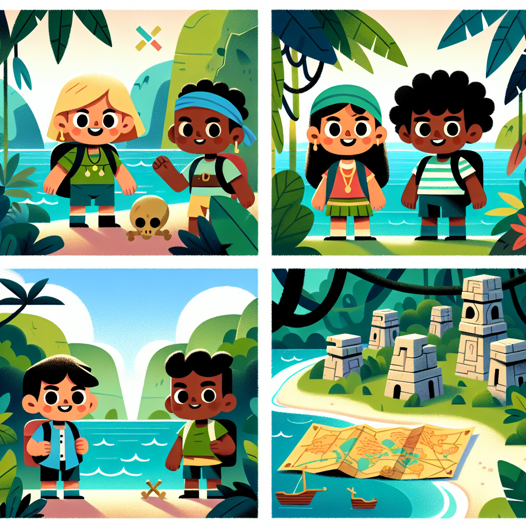 Lost Island Adventure Painting Number Kit