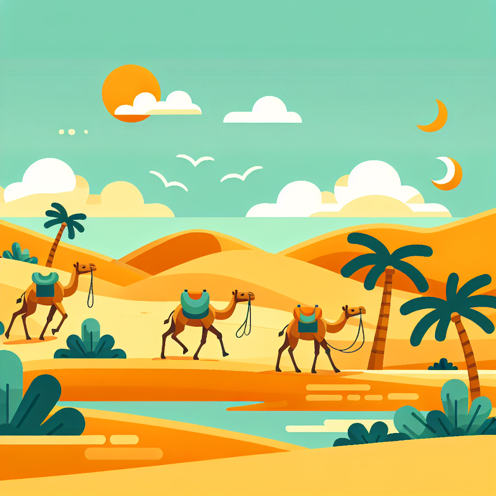 Desert Safari Discovery Paint By Color