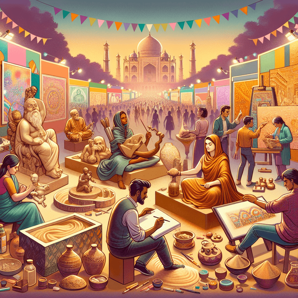 World Art Day - Various Countries Painting Number Kit