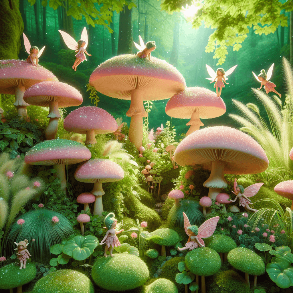 Pixie Forest Adventure Paint By Numbers Art