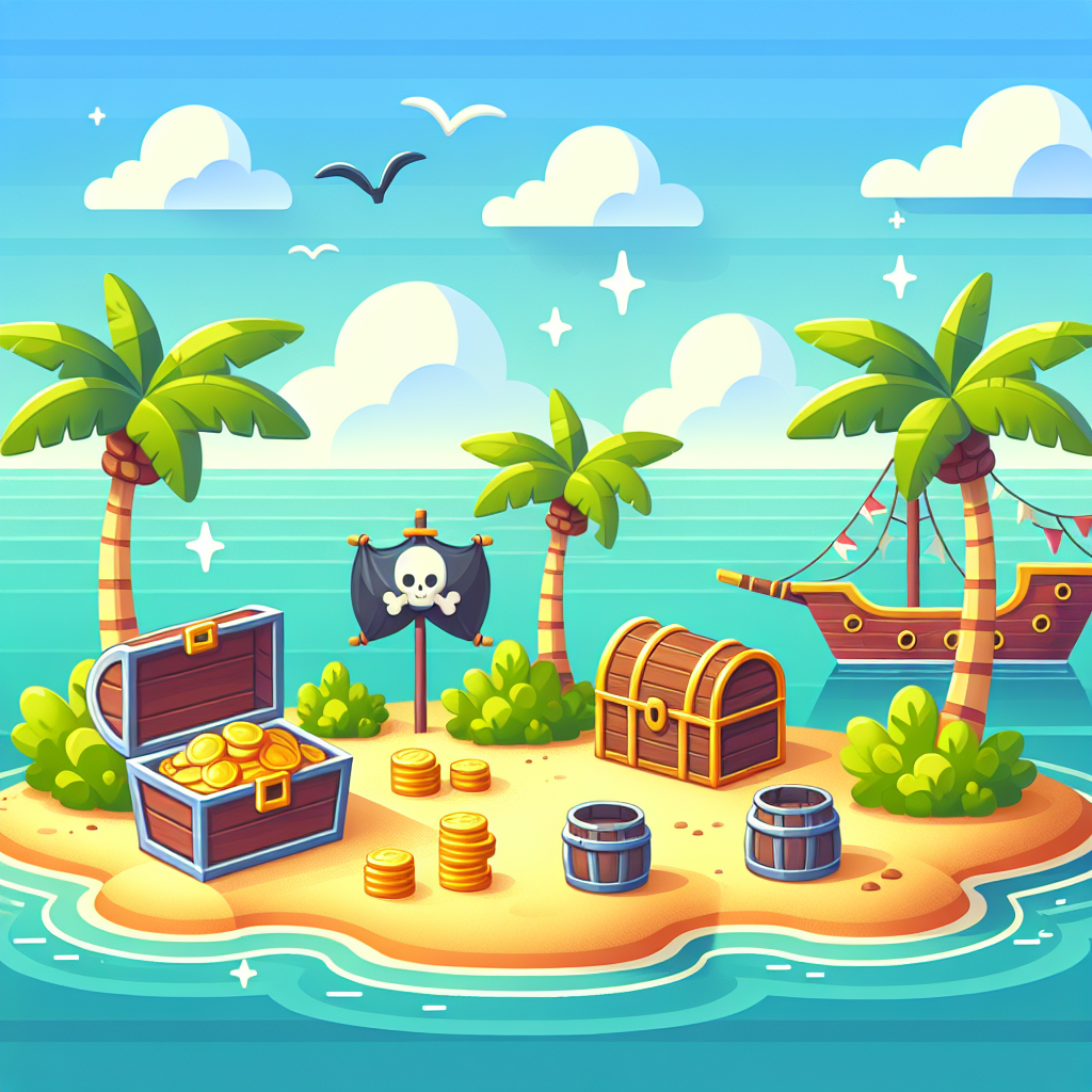 Secret Treasure Island DIY Paint By Numbers