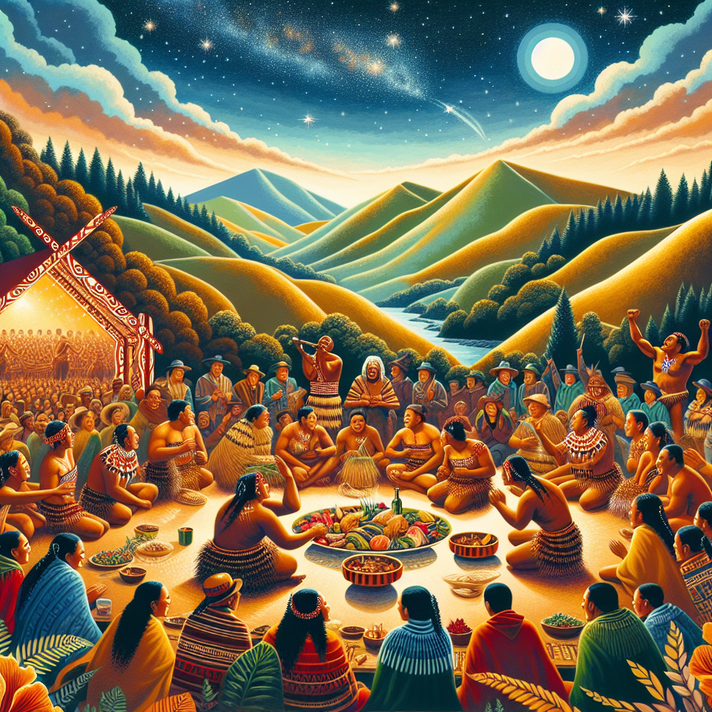 Maori New Year Matariki Festival - New Zealand Paint By Number
