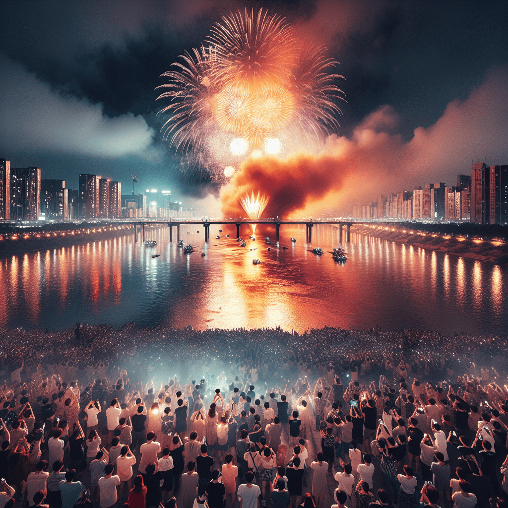 International Fireworks Festival - Seoul Paint By Number