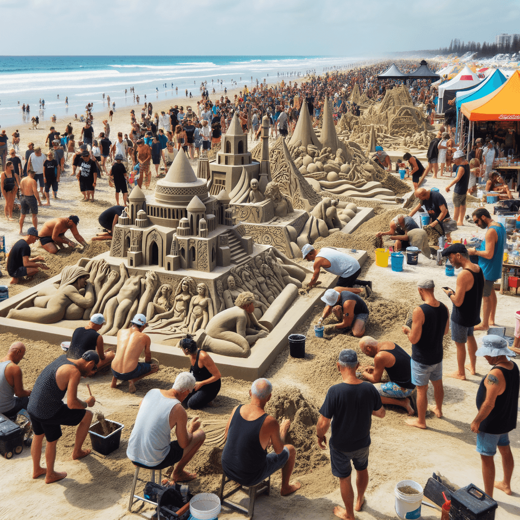 Sandfest - USA Paint By Numbers Art