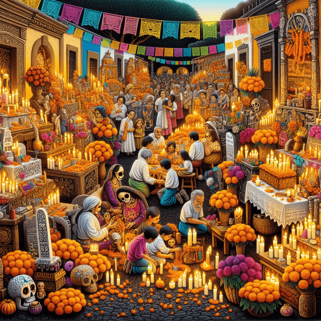 Oaxaca Day Of The Dead - Oaxaca, Mexico Paint By Color