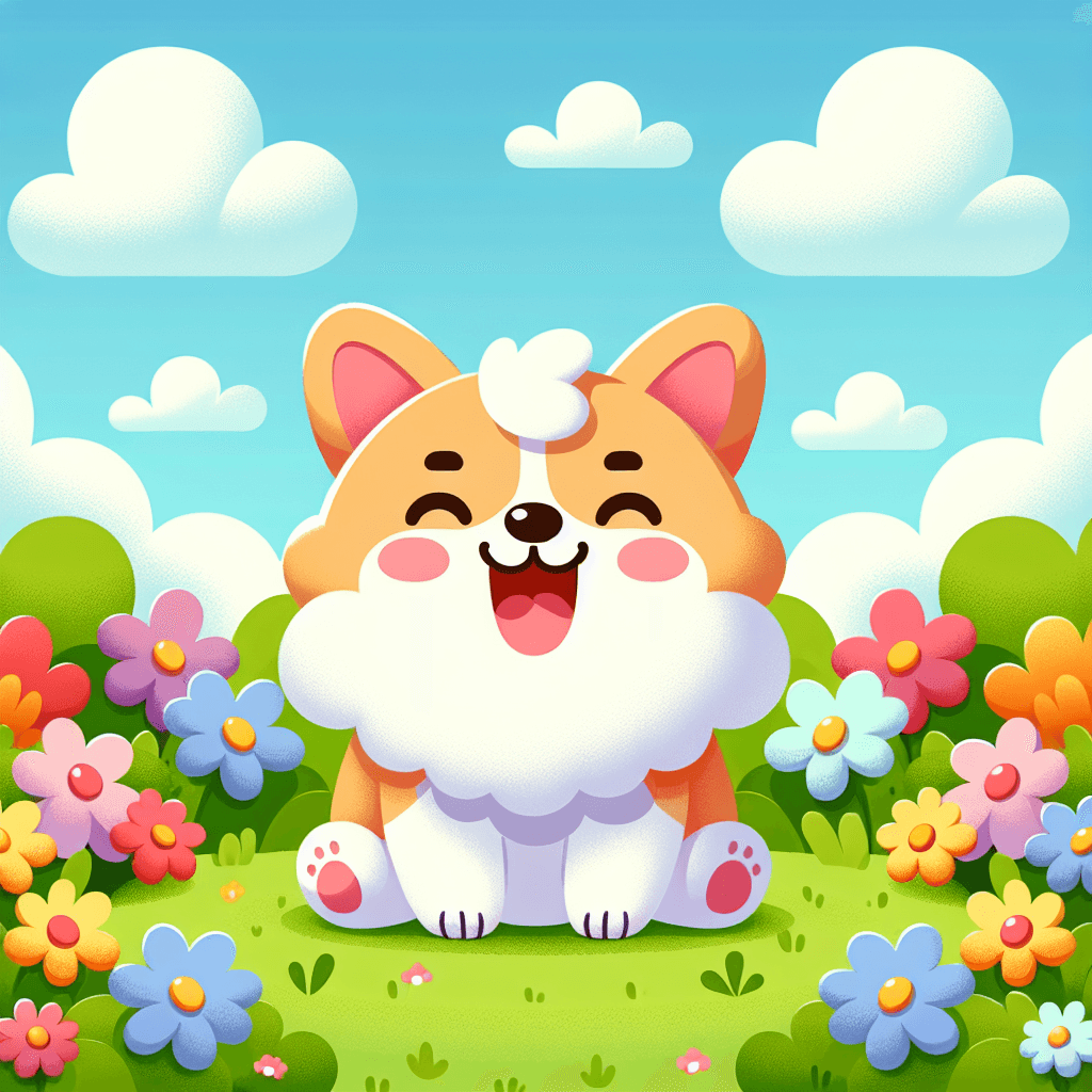Joyful Corgi Numbered Painting Kits