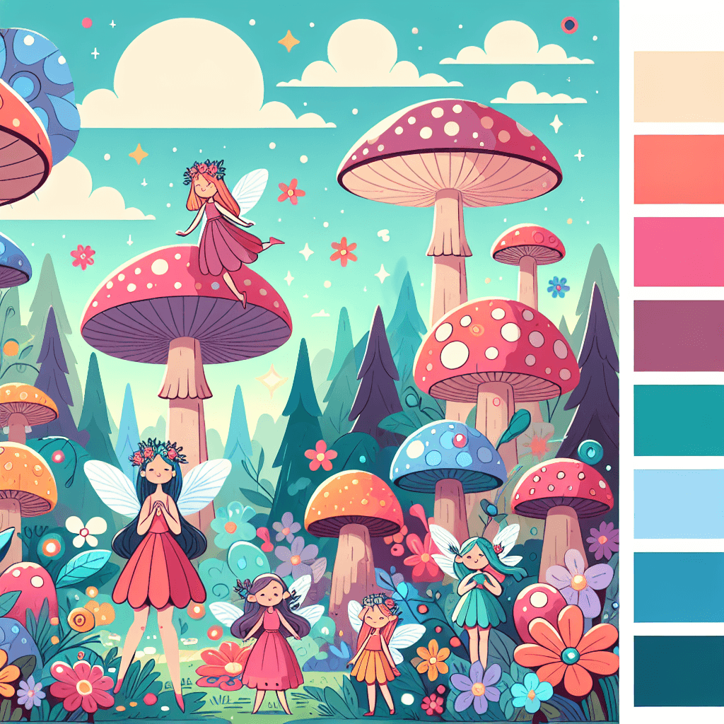 Enchanted Fairy Wonderland Painting By Numbers Kit