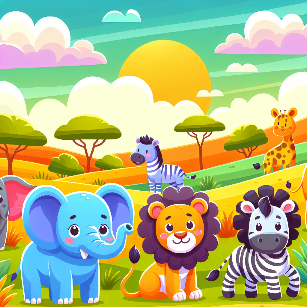 Safari Adventure Excursion Number Painting