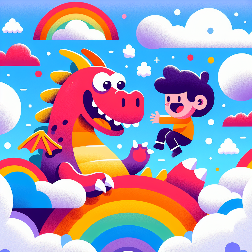 Whimsical Dragon Friends Paint By Color