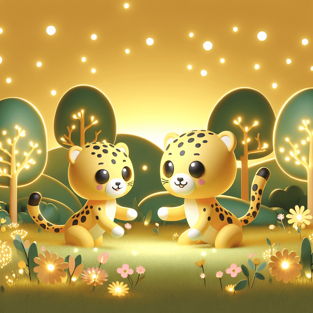 Lively Leopards Painting Number Kit