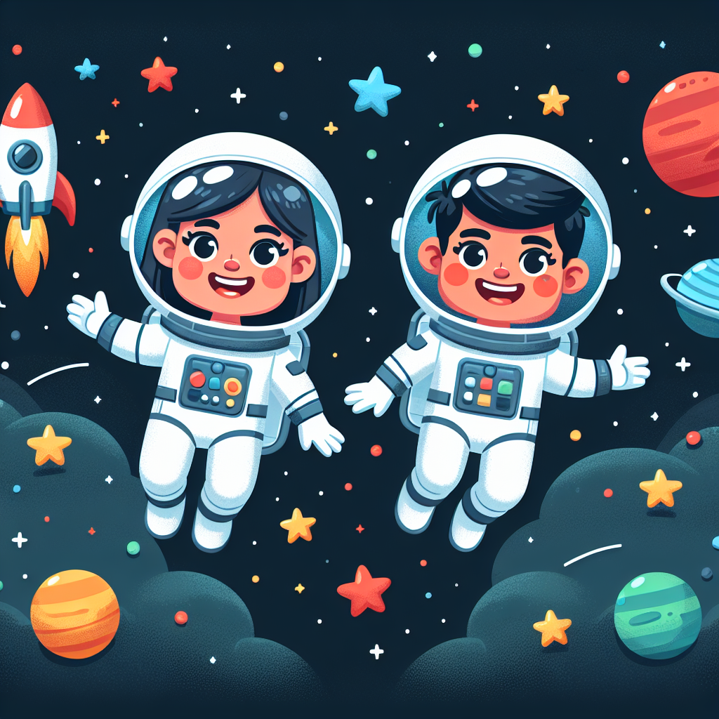 Daring Astronauts Paint By Number