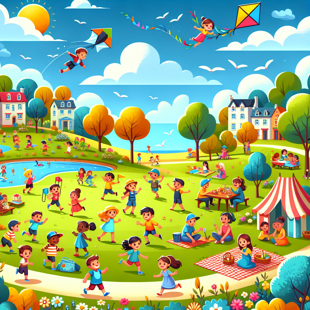 Sunny Park Fun Paint By Number