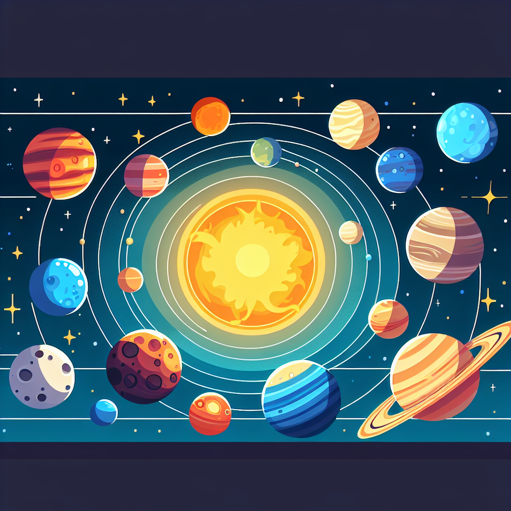 Solar System Fun Painting Number Kit