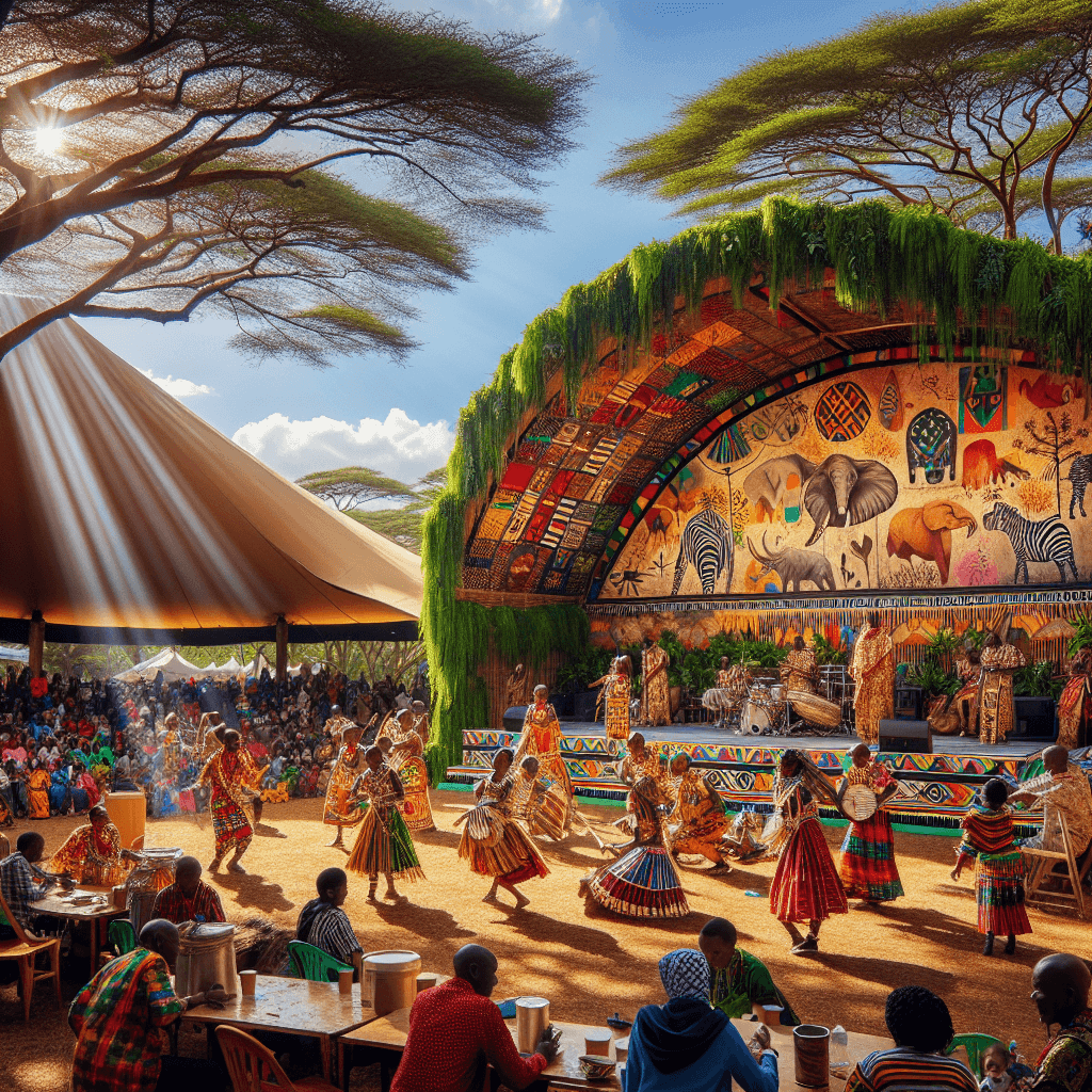 Nairobi National Park Wildlife Gala - Kenya DIY Paint By Numbers