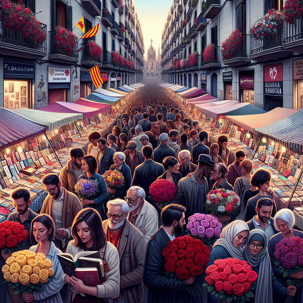 Sant Jordi Festival - Spain Number Painting